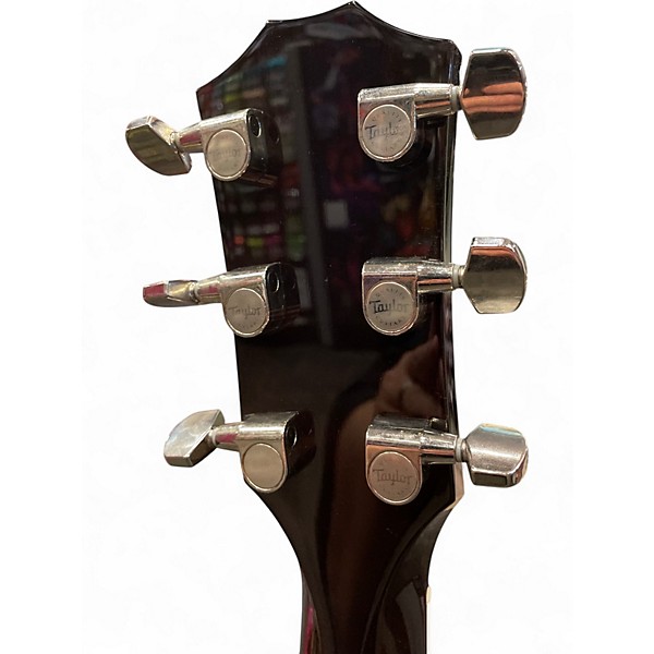 Used Taylor T3B Bigsby Trans Black Hollow Body Electric Guitar