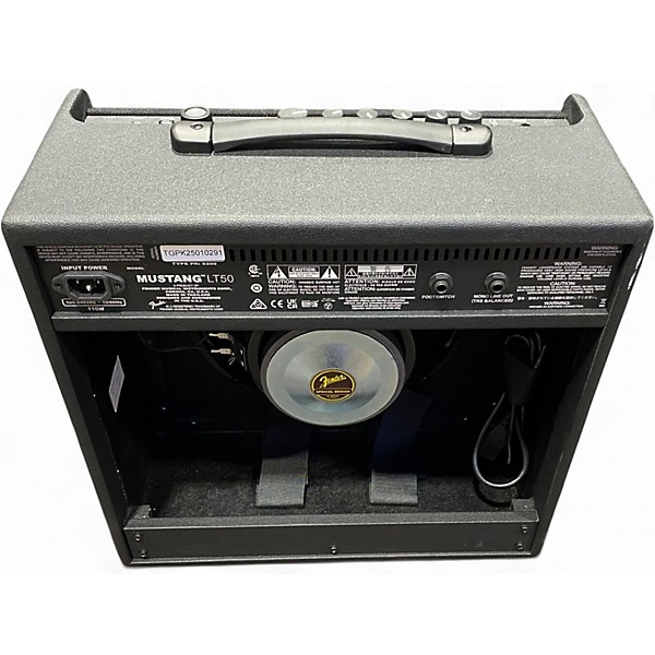 Used Fender Mustang LT50 50W 1x12 Guitar Combo Amp