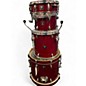 Used TAMA 4 Piece superstar classic bop Trans Red Drum Kit thumbnail