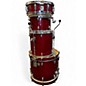 Used TAMA 4 Piece superstar classic bop Trans Red Drum Kit