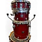 Used TAMA 4 Piece superstar classic bop Trans Red Drum Kit
