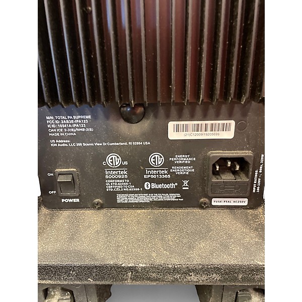 Used ION IPA123 Powered Speaker