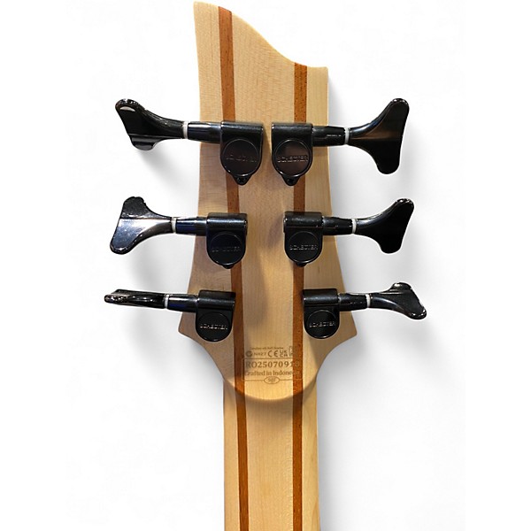Used Schecter Guitar Research CB-6 Natural Electric Bass Guitar