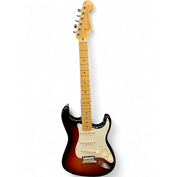 Used Fender American Standard Stratocaster 3 Color Sunburst Solid Body Electric Guitar