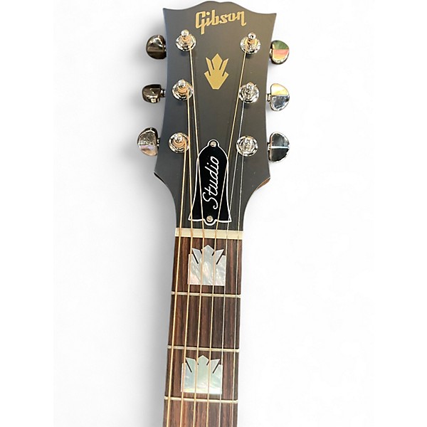 Used Gibson Gibson SJ-200 Studio 3 Tone Sunburst Acoustic Electric Guitar