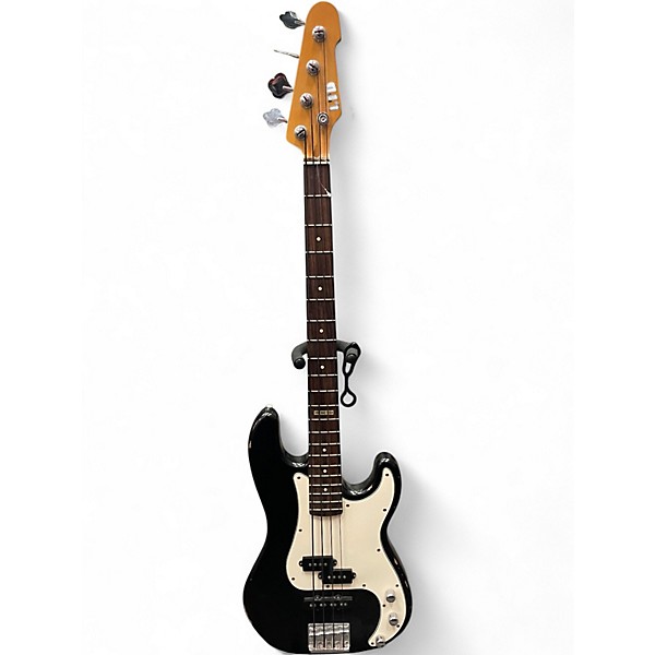 Used ESP LTD Vintage 204 Black Electric Bass Guitar