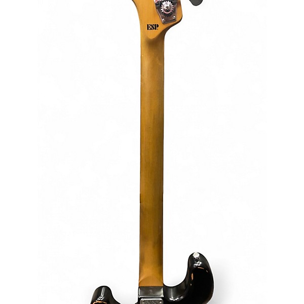 Used ESP LTD Vintage 204 Black Electric Bass Guitar