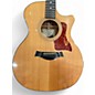 Used Taylor 314CE Natural Acoustic Electric Guitar