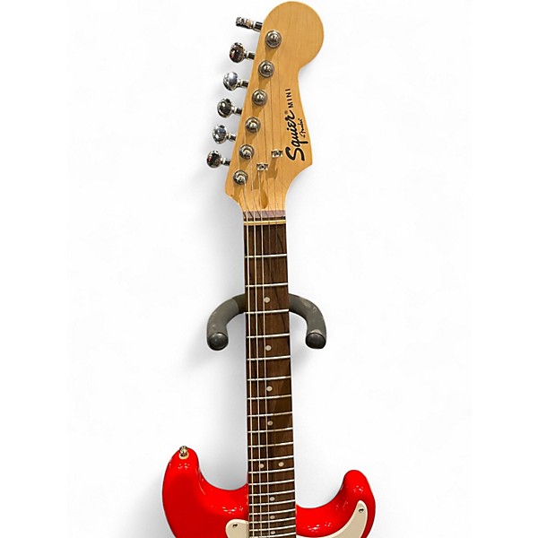 Used Squier Mini Affinity Stratocaster Red Electric Guitar