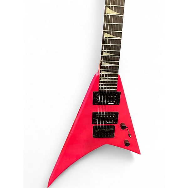 Used Jackson JS1X Minion Atomic Pink Solid Body Electric Guitar