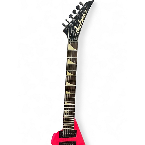 Used Jackson JS1X Minion Atomic Pink Solid Body Electric Guitar