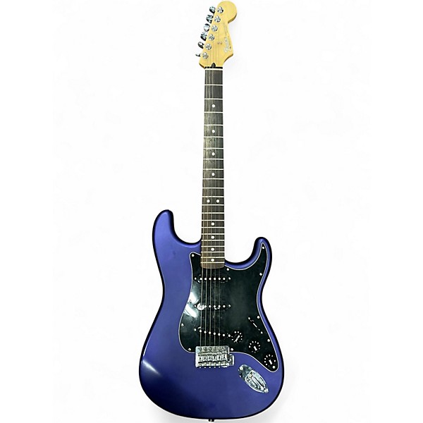 Used 2006 Fender Satin Stratocaster Rosewood Midnight Blue Midnight Blue Solid Body Electric Guitar