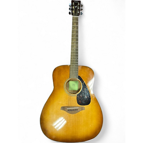 Used Yamaha FG800 2 Tone Sunburst Acoustic Guitar