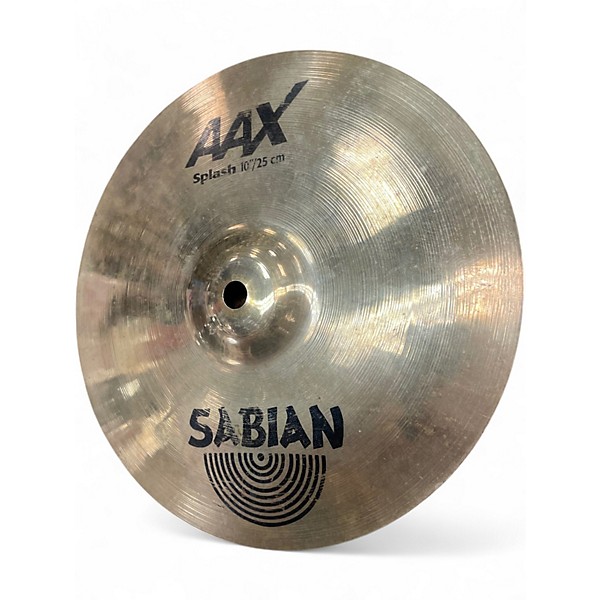 Used SABIAN 10in AAX SPLASH Cymbal