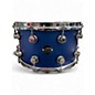 Used DW 14in Performance Series Snare Blue Drum thumbnail