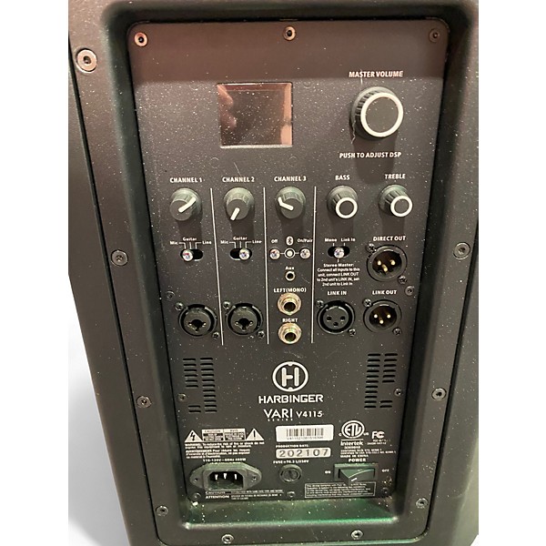 Used Harbinger Vari V4115 Powered Speaker