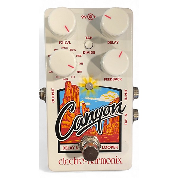 Used Electro-Harmonix Canyon Delay & Looper Effect Pedal
