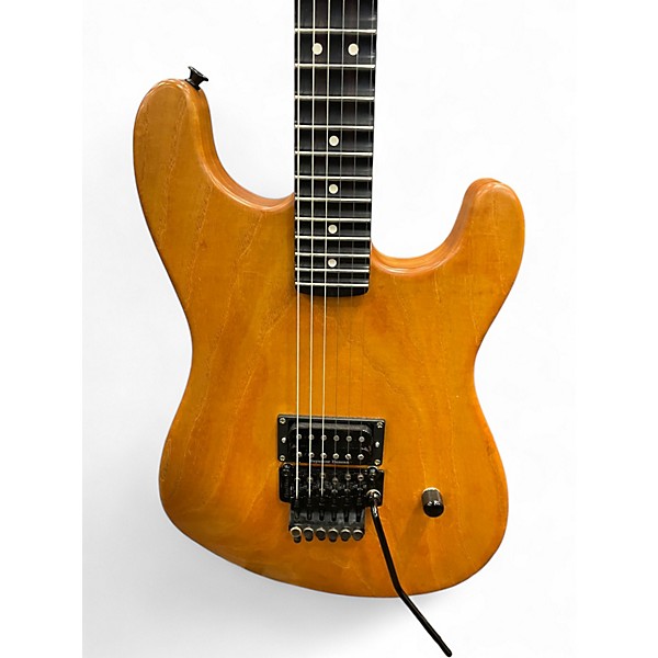 Used Warmoth superstrat Natural Solid Body Electric Guitar
