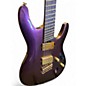 Used Ibanez SML721 Purple Solid Body Electric Guitar
