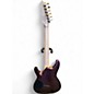 Used Ibanez SML721 Purple Solid Body Electric Guitar