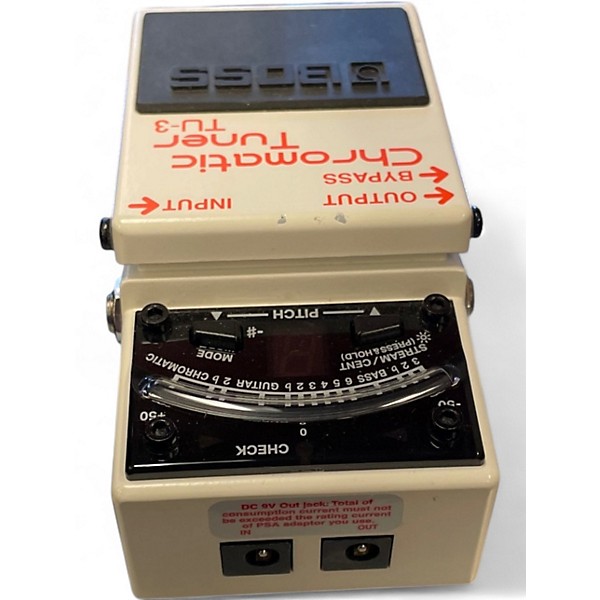 Used BOSS TU3 Chromatic Tuner Pedal
