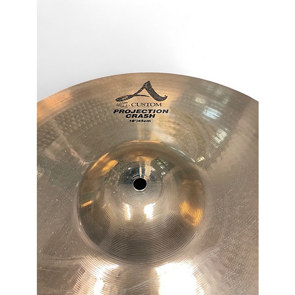 Used 2010s Zildjian 18in A Custom Projection Crash Cymbal