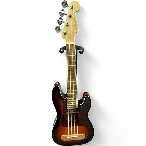 Used Fender Fullerton Precision Bass Acoustic-Electric Ukulele 3 Color Sunburst Acoustic Bass Guitar
