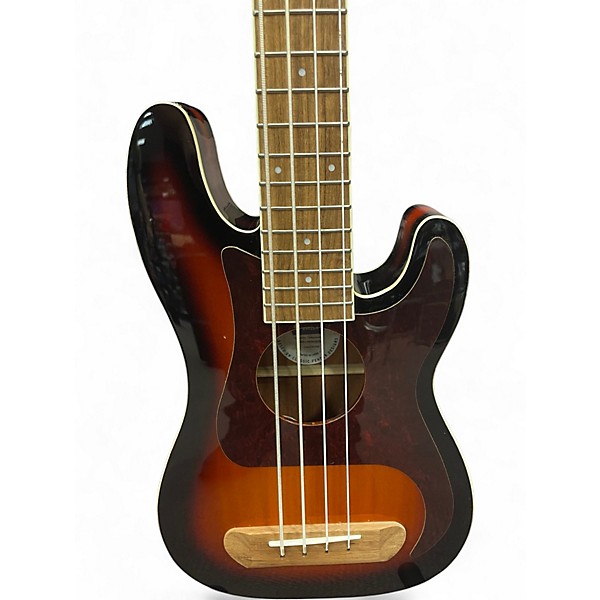 Used Fender Fullerton Precision Bass Acoustic-Electric Ukulele 3 Color Sunburst Acoustic Bass Guitar