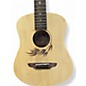 Used Luna Safari Bamboo 3/4 Natural Acoustic Guitar
