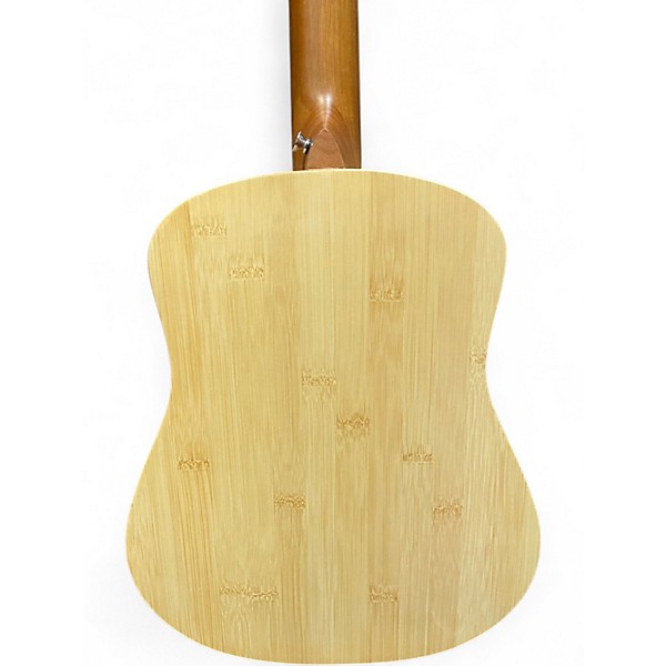 Used Luna Safari Bamboo 3/4 Natural Acoustic Guitar
