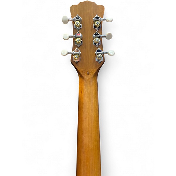 Used Luna Safari Bamboo 3/4 Natural Acoustic Guitar