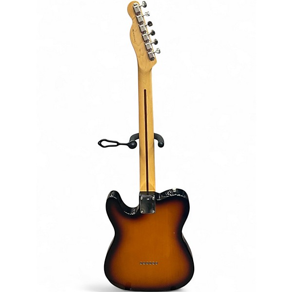 Used Fender DELUXE MIM TELECASTER 3 Tone Sunburst Solid Body Electric Guitar