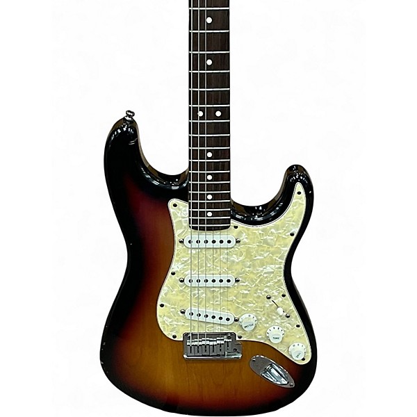 Used Fender AMERICAN STANDARD STRATOCASTER 3 Color Sunburst Solid Body Electric Guitar