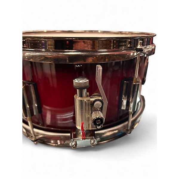 Used DrumCraft 13in SNARE Trans Red Drum