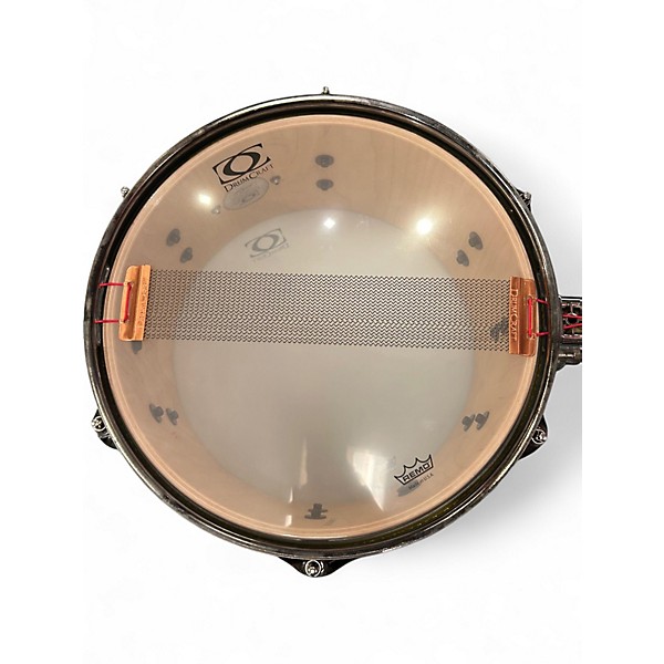 Used DrumCraft 13in SNARE Trans Red Drum