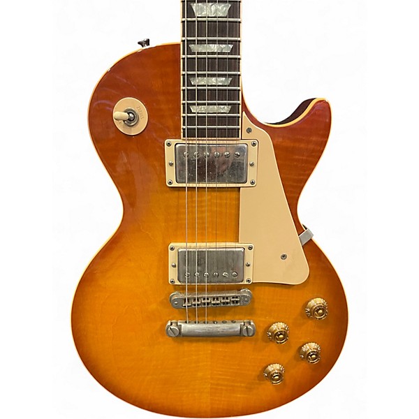 Used 2002 Gibson Les Paul Standard Lemonburst Solid Body Electric Guitar