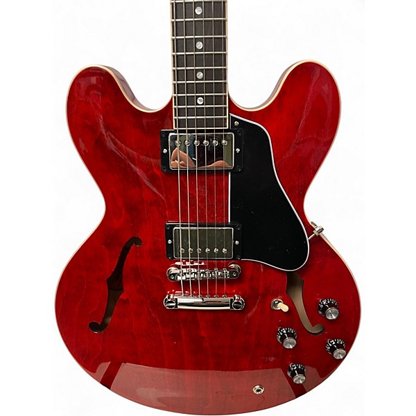 Used Gibson ES335 Dot Reissue Heritage Cherry Hollow Body Electric Guitar
