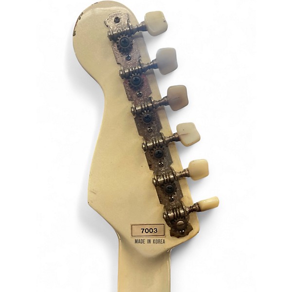 Used Synsonics JR. PRO White Electric Guitar