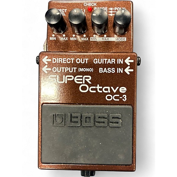 Used BOSS OC3 Super Octave Effect Pedal