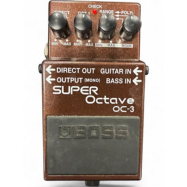 Used BOSS OC3 Super Octave Effect Pedal