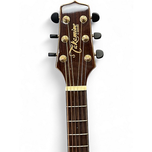Used Takamine EG463SC Natural Acoustic Electric Guitar