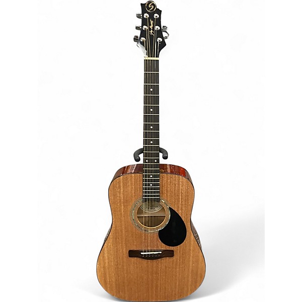 Used Samick D1 Natural Acoustic Guitar