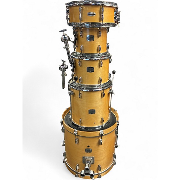 Used Yamaha 5 Piece Stage Custom Natural Drum Kit