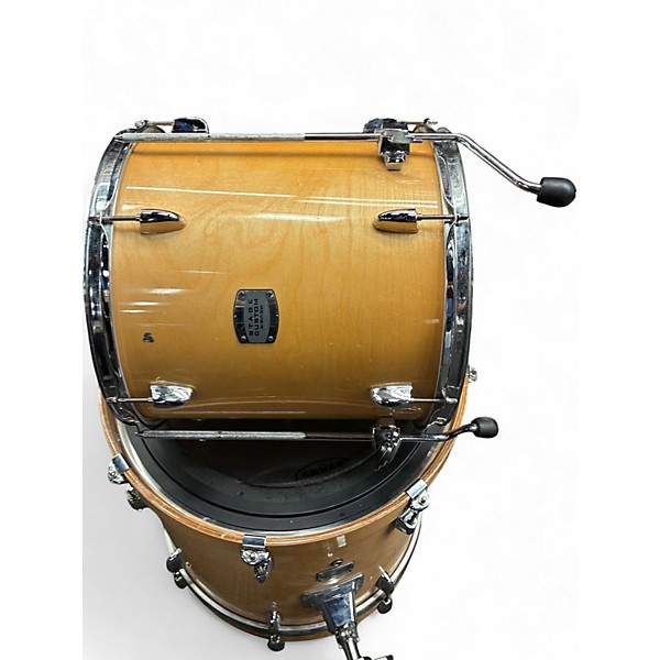 Used Yamaha 5 Piece Stage Custom Natural Drum Kit