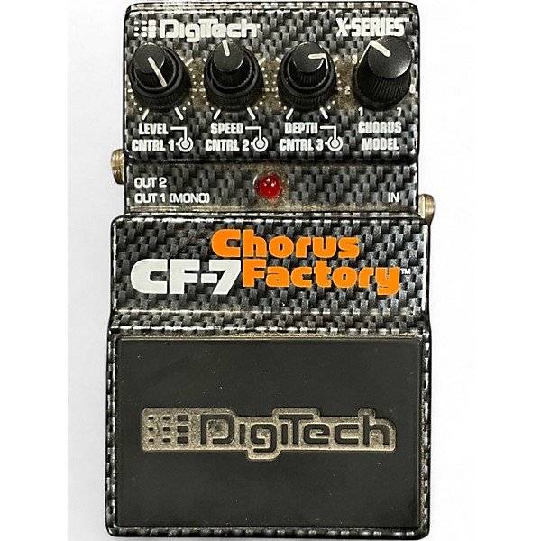 Used DigiTech CF7 Chorus Factory Effect Pedal