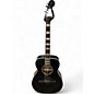 Used Fender Malibu Vintage Black Acoustic Electric Guitar thumbnail