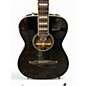 Used Fender Malibu Vintage Black Acoustic Electric Guitar
