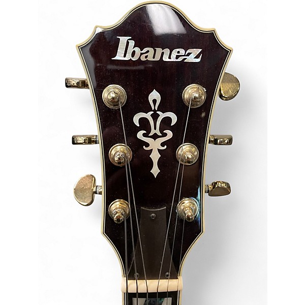 Used Ibanez AS153A Artstar Blue Burst Hollow Body Electric Guitar