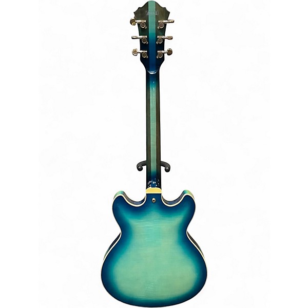 Used Ibanez AS153A Artstar Blue Burst Hollow Body Electric Guitar