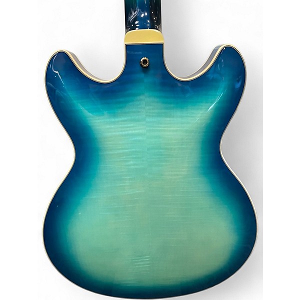 Used Ibanez AS153A Artstar Blue Burst Hollow Body Electric Guitar
